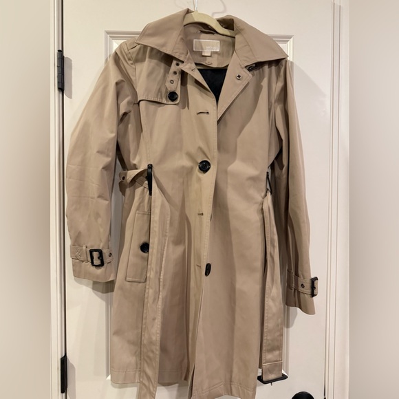 Michael Kors Jackets & Blazers - Michael Kors Tan Trench Coat